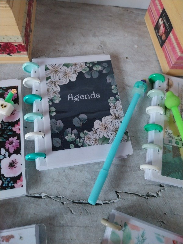Producto - Mini cuaderno A6 discos inteligentes + lapicera