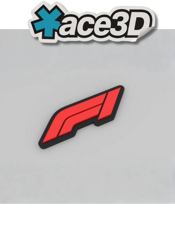 Producto - Imán Decorativo del Logo de F1 para Heladera