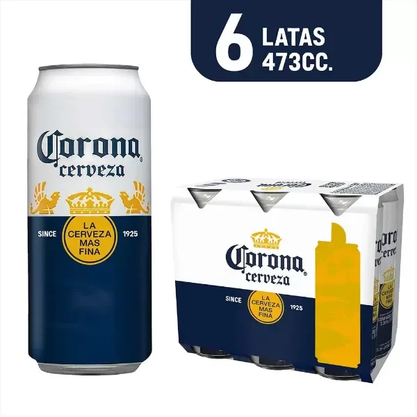 Producto - lata corona 473