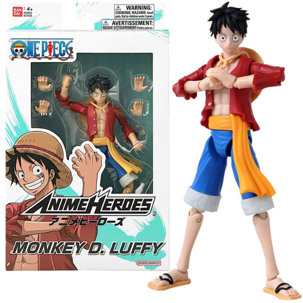 Producto - One Piece Monkey D Luffy Anime Heroes
