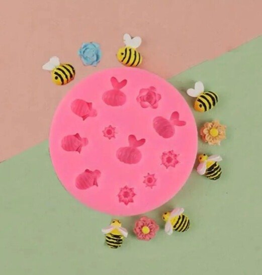 Producto - Molde abejitas y florcitas