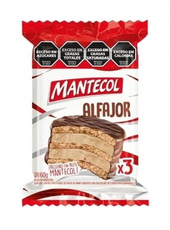 Producto - Alfajor Mantecol Triple 60g x 20
