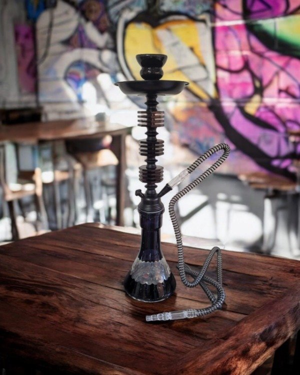 Producto - Narguile Shisha Pipa De agua 50cm Negra