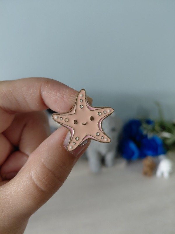 Producto - Pin metalizado - Estrella de mar #1723