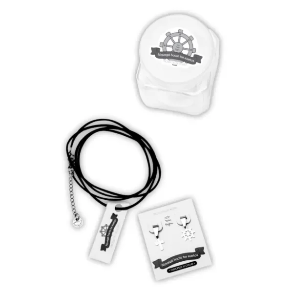 Producto - Collar - Pulsera Acero Sasha