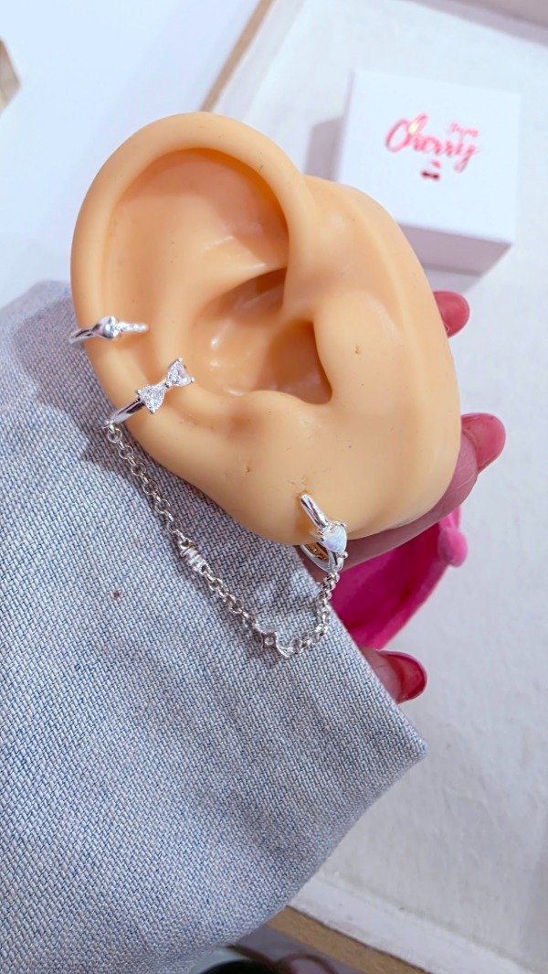 Producto - Mix corazon argollas y cuff PL - 0