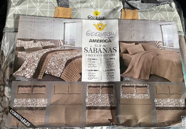 Producto - Sábanas GoldSun 2 en 1 TWIN - 7