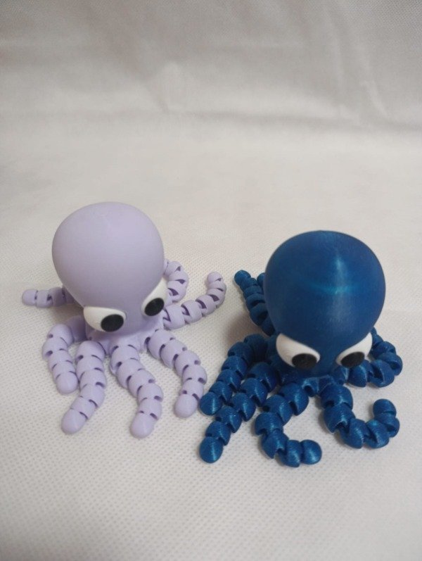 Producto - Pulpo Articulado Antiestrés Juguete Sensorial