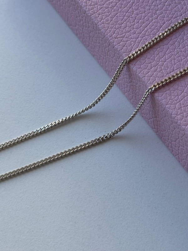 Producto - Cadena de plata 50cm C217