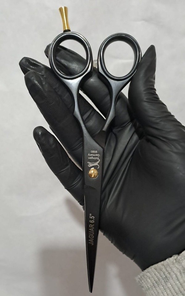 Producto - TIJERA JAGUAR DE CORTE 6.5 NEGRA