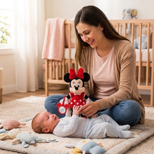 Producto - Cunero Musical Minnie Original Disney 30 Cm