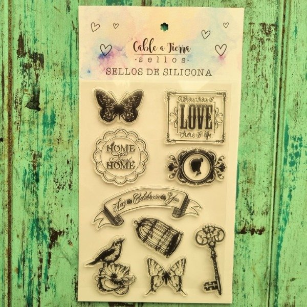 Producto - Sello de silicona home sweet home