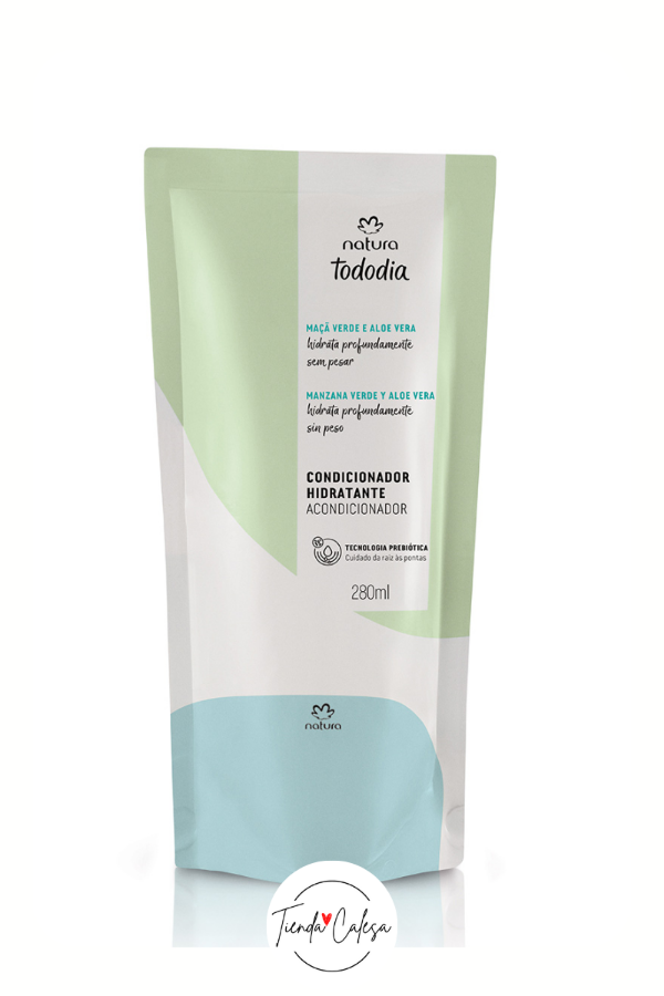 Producto - Tododía - Acondicionador hidratante - Manzana verde y aloe vera (repuesto) - 0