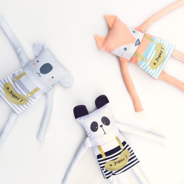 Producto - Muñeco De Apego Flip dolls - zorrito