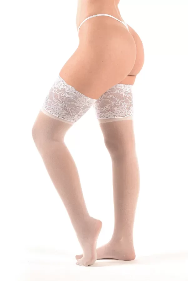 Producto - Medias Bucaneras De Lycra Puntilla Ancha XL - 2