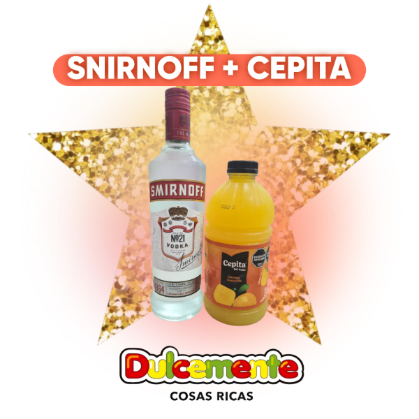 Producto - COMBO SMIRNOFF + CEPITA DE NARANJA