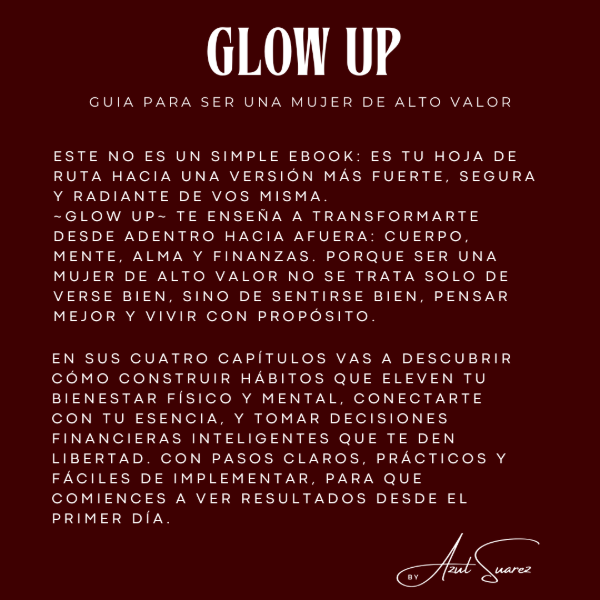 Producto - GLOW UP - 1