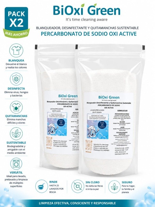 Producto - PERCARBONATO DE SODIO PACK 2 X 1Kg