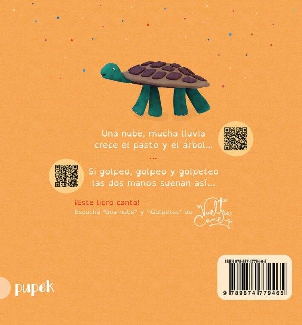 Producto - UNA NUBE - GOLPETEO - MARIANA ARDANAZ + VUELTA CANELA - EDITORIAL PUPEK - 4