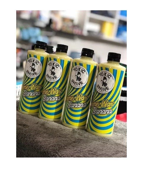 Producto - TOXIC SHINE CREME WAX BANANA 600 ML SACA RAYAS DA BRILLO