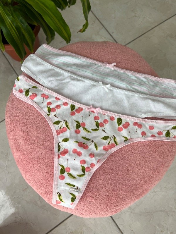 Producto - Pack x3 colaless algodón Frashe blanco - 1
