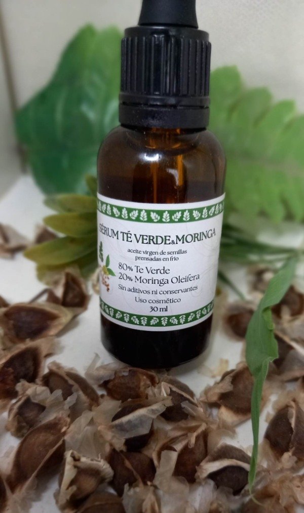 Producto - Serum de Te verde con Moringa Orgánico