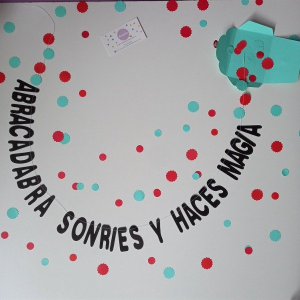 Producto - Mensajes para regalar- Mini Guirnaldas con sobre