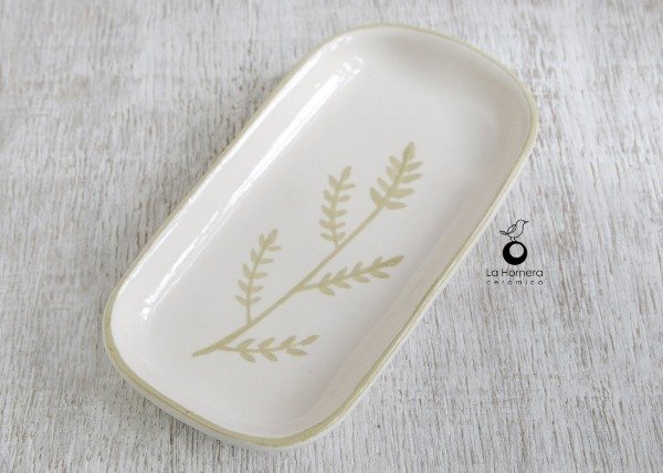 Producto - Bandeja Budinera Botánica de Cerámica - POR ENCARGO - 4