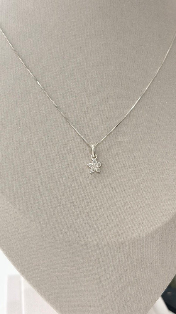 Producto - Dije florcita plata 900 (solo el dije)