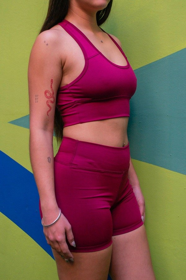 Producto - SHORT BORDO