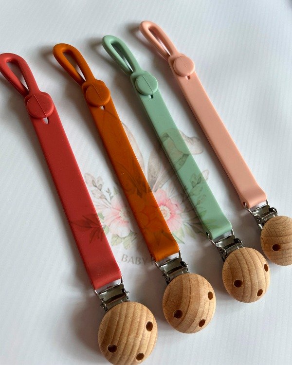 Producto - Portachupetes Cinta de Silicona