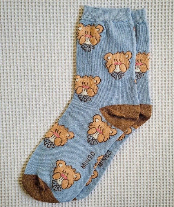 Producto - Soquetes CUTE ANIMALS - Baby Blue