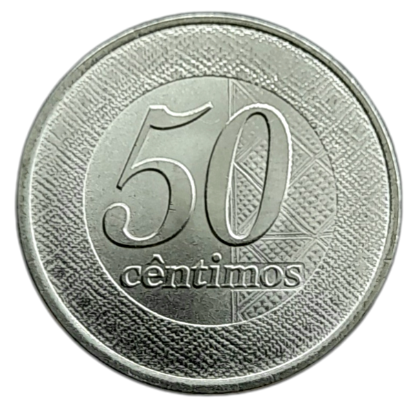 Producto - Angola 50 Centimos 2012 Escudo de Armas Km#107 Unc