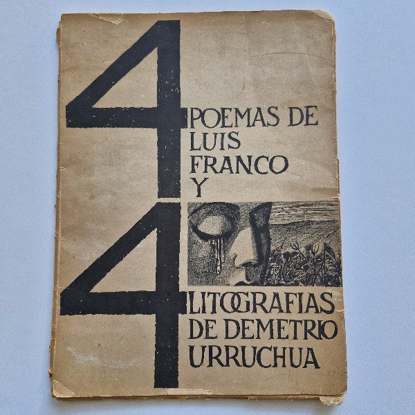 Producto - 4 poemas de Luis Franco y 4 litografías de Demetrio Urruchúa