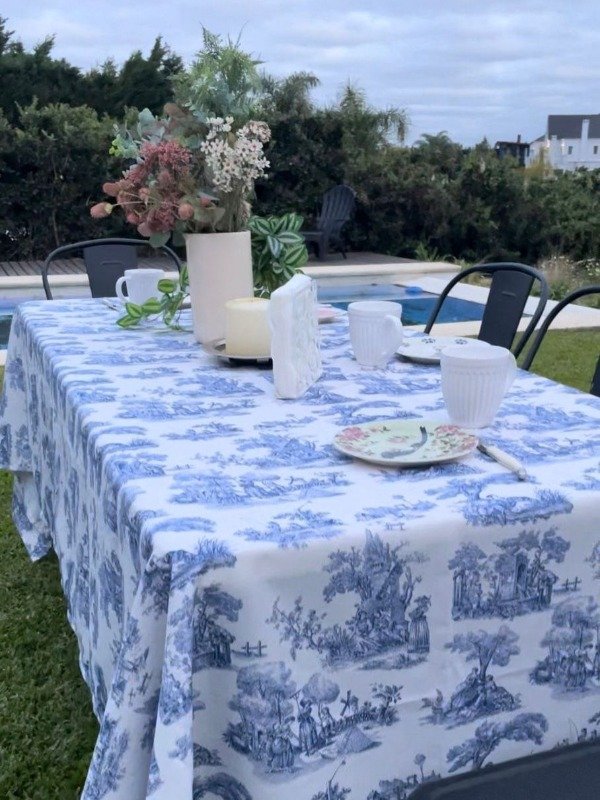 Producto - Mantel Toile de Jouy