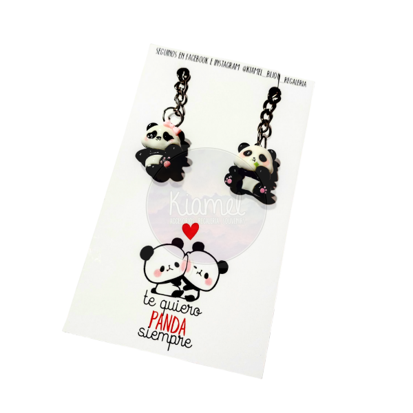 Producto - Llaveros panda