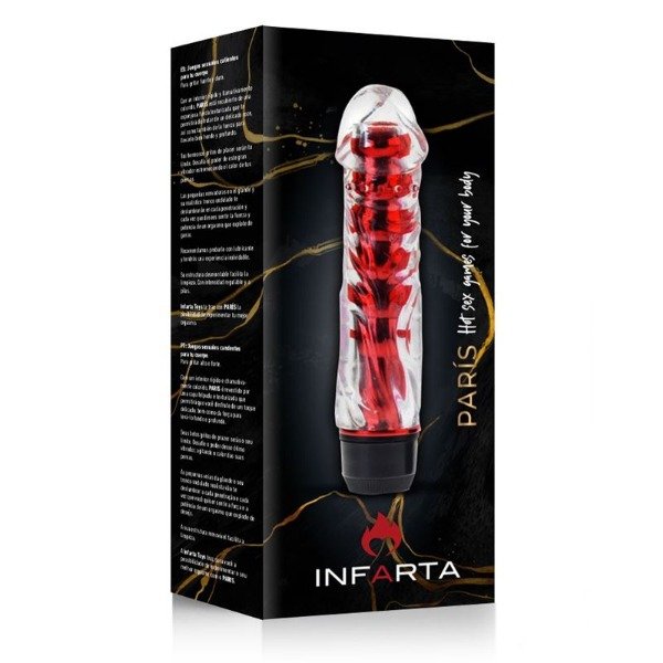 Producto - Vibrador con funda transpartente