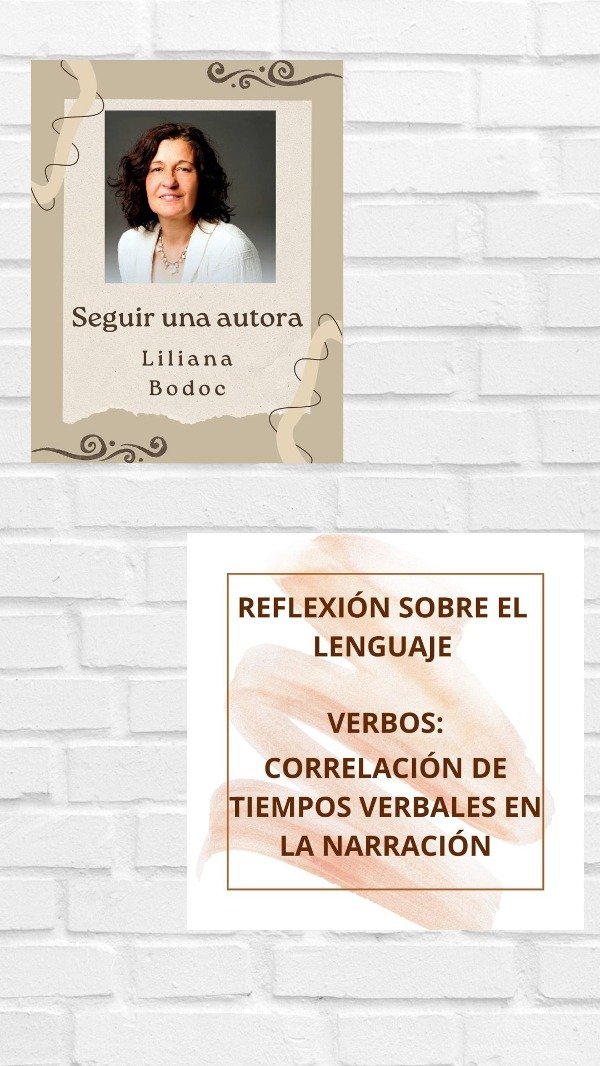 Producto - Seguir una autora (Bodoc) y correlación de tiempos verbales
