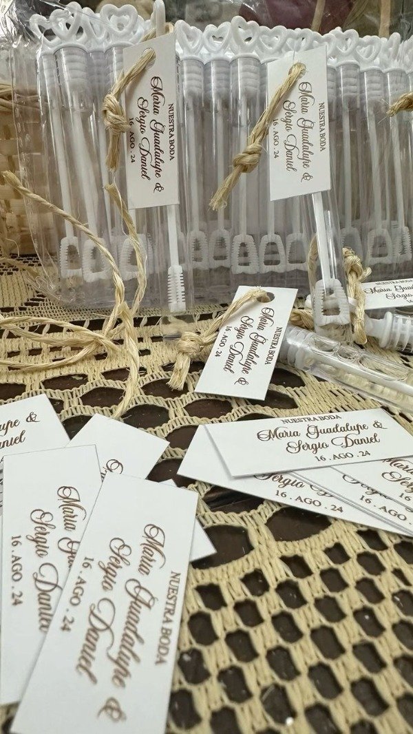 Producto - Burbujeros x 10 und personalizados - 1