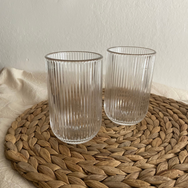 Producto - SET X6 VASOS VIDRIO LINE