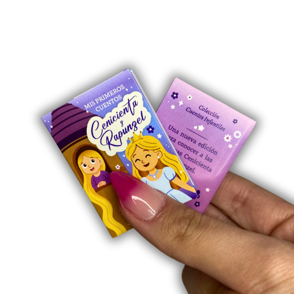 Producto - Cenicienta- Rapunzel, Minilibro Librito