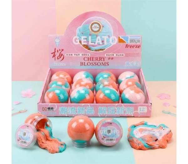 Producto - Slime Helado Cherry Blossoms con Aroma