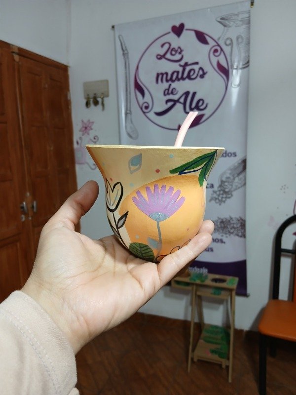 Producto - Mate de calabaza "ARTE" - 0