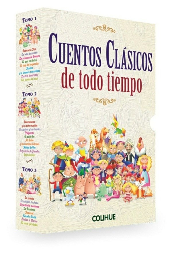 Producto - CUENTOS CLÁSICOS DE TODO TIEMPO (3 TOMOS)