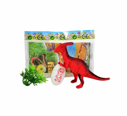 Producto - DINOSAURIO CON ACCESORIO EN BOLSA 15X8X2.5CM