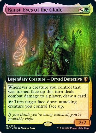 Producto - Kaust, Eyes of the Glade (Extended Art Foil)