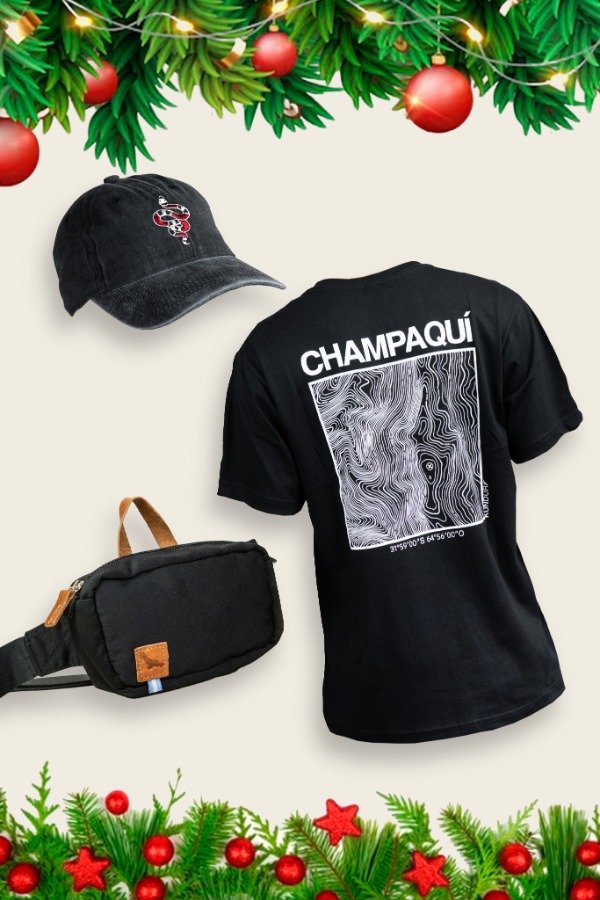 Producto - Gorra + Remera + Riñonera