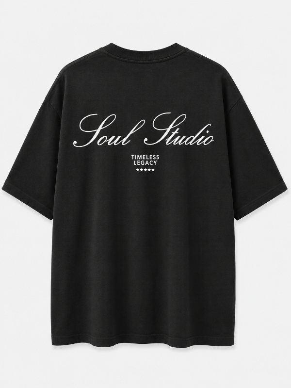 Producto - Remera Oversize Soul Negra - 0