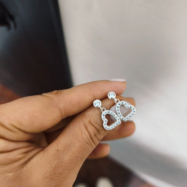 Producto - Aros pasante corazón (#1213)