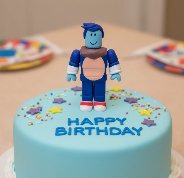 Producto - Adorno Para Torta Roblox Avatar Personalizado Porcelana Fría